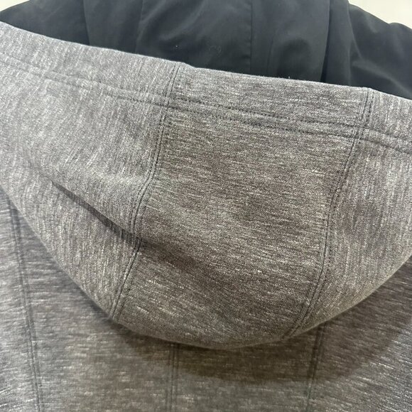 Athleta Victory Zip Up Hoodie Jacket Size Small Black Athletic Outdoor - Picture 12 of 12